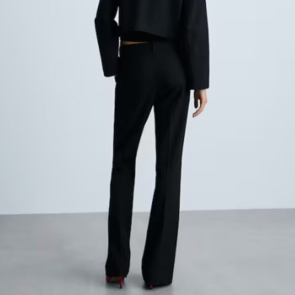 NWOT MANGO Flared Trousers - Picture 2 of 3